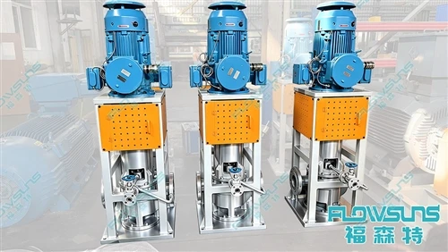 Flowsuns API 610 OH3 vertikalna inline pumpa primijenjena u petrohemijskim ap...